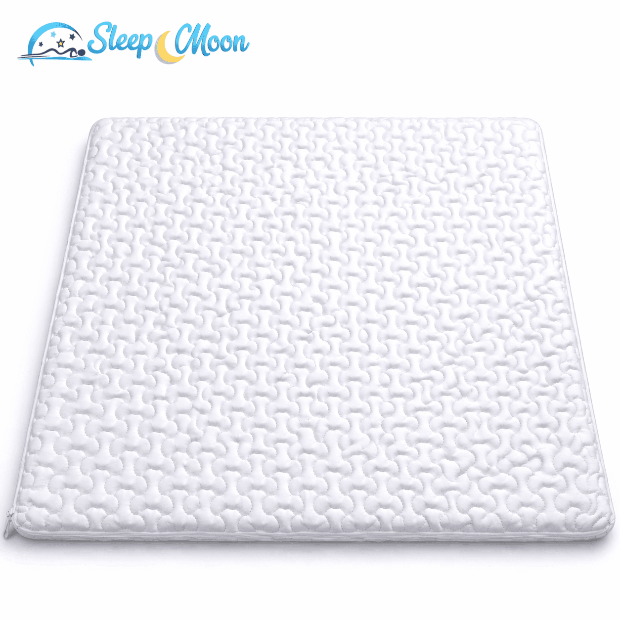 Față de Pernă Matlasată și Impermeabilă cu fermoar, 70×70 cm